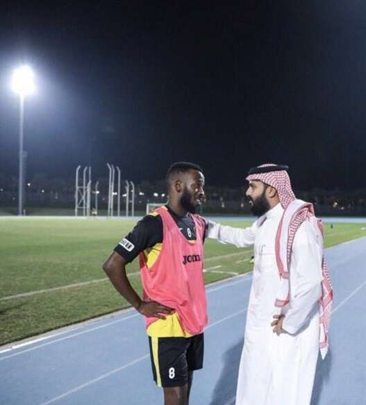 فهد المولد ورئيس الاتحاد أنمار الحائلي