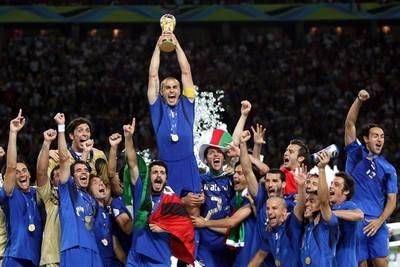 تتويج إيطاليا بكأس العالم 2006