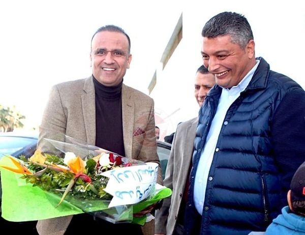 الجريء صحبة رئيس نادي حمام الأنف فاضل حمزة