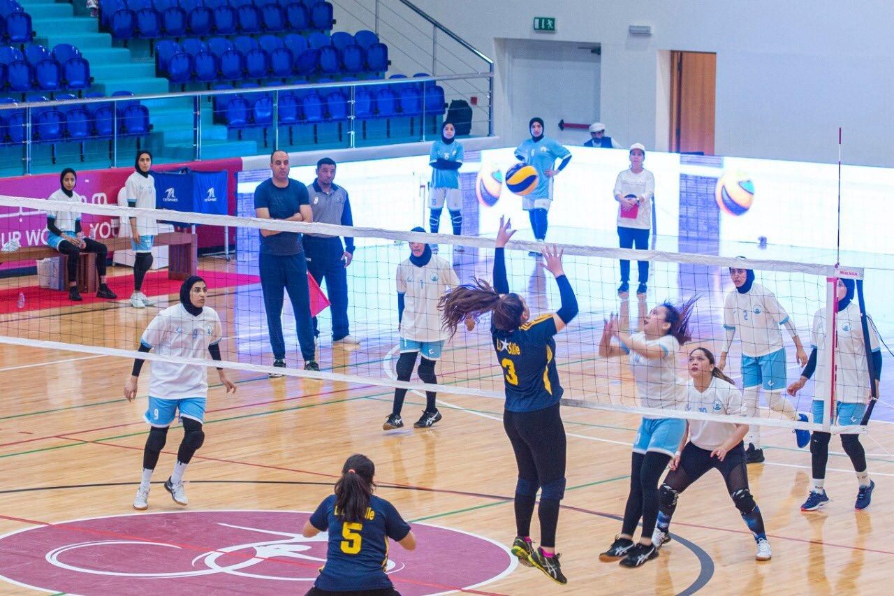 فربق جامعة نورة السعودية ضد دي لاسال الأردني