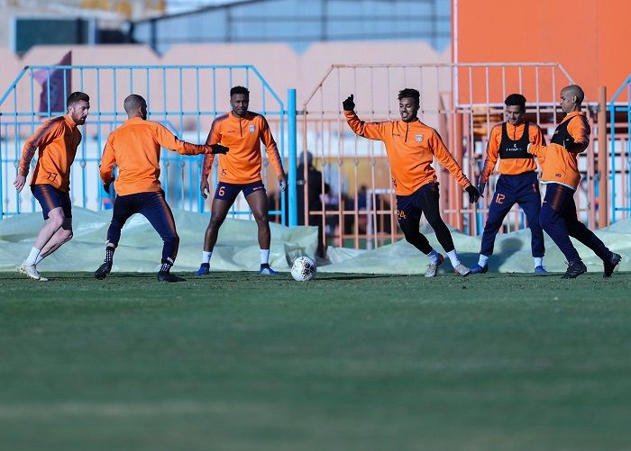 من تدريبات الفيحاء