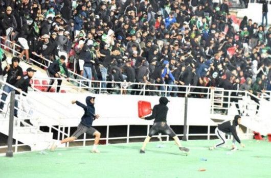 جانب من الشغب