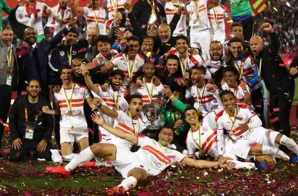 تتويج الزمالك 