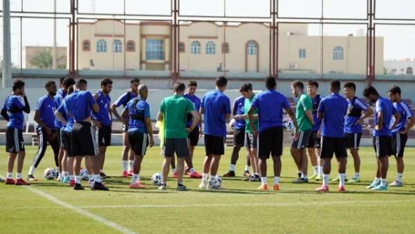 تدريبات الوحدة صباح اليوم قبل السفر إلى أربيل