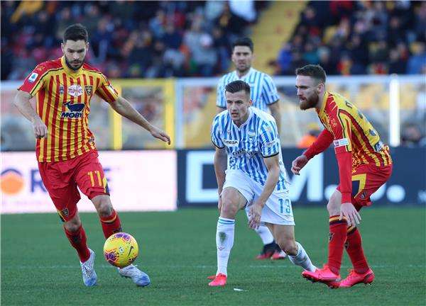 من مباراة ليتشي وسبال