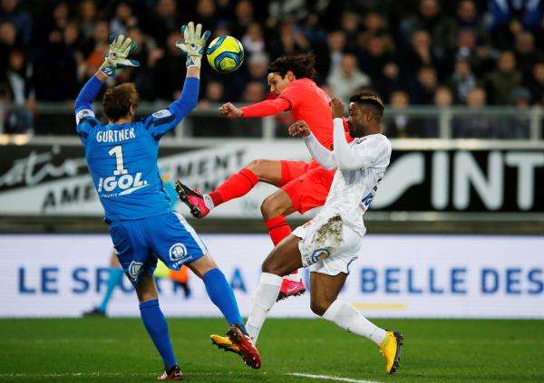 جانب من المباراة