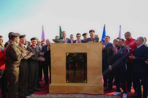 وضع حجر الأساس لفرع الأهلي بالتجمع الخامس