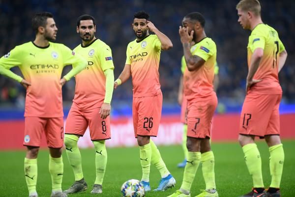 لاعبو مانشستر سيتي 