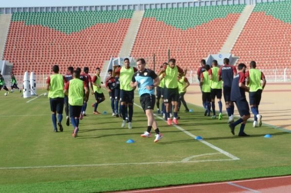 جانب من التدريبات