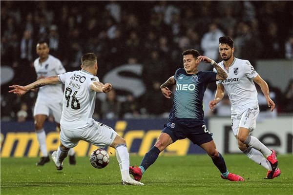 جانب من المباراة