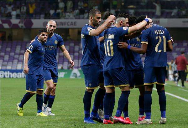 لاعبو النصر 