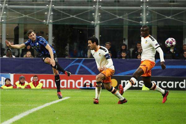 من مباراة أتالانتا وفالنسيا