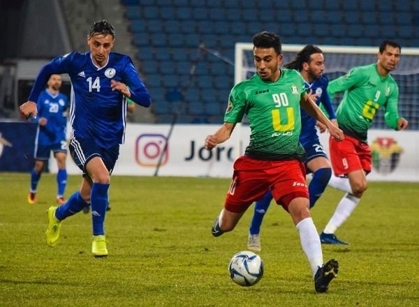 من مباراة الوحدات والرمثا بدور المجموعات