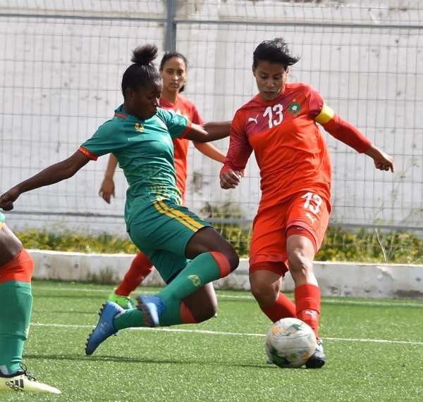 من مباراة المغرب وموريتانيا