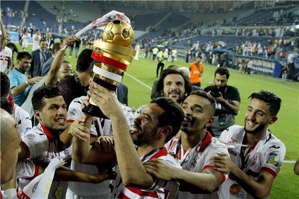 من تتويج الزمالك بالسوبر السعودي المصري 