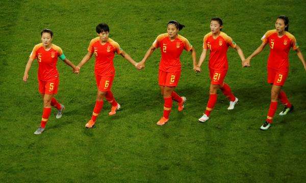 لاعبات منتخب الصين 