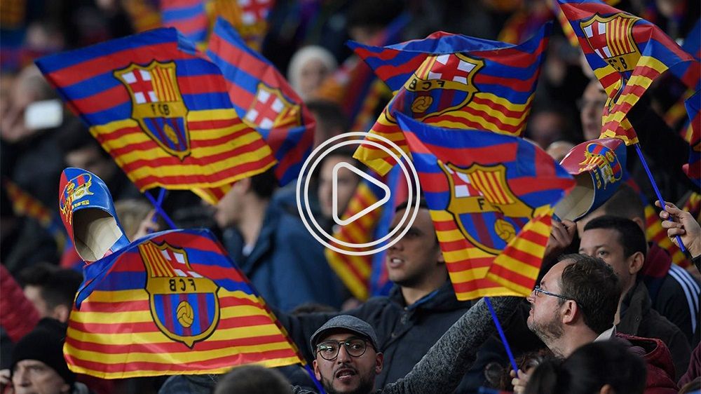 جماهير برشلونة