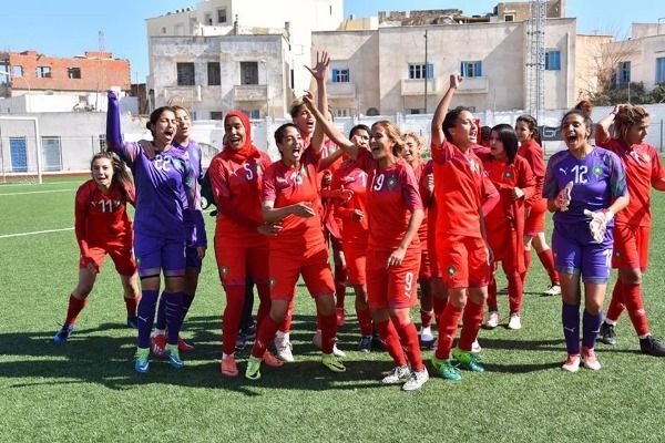 فرحة منتخب المغرب