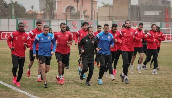 من تدريبات الأهلي