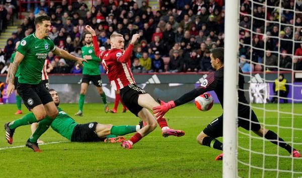 من مباراة شيفلد يونايتد وبرايتون