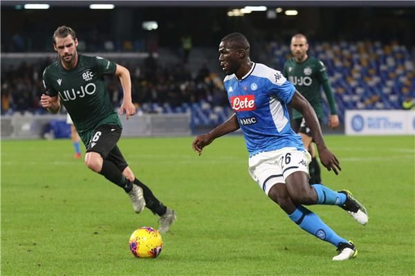 من إحدى مباريات نابولي - أرشيفية