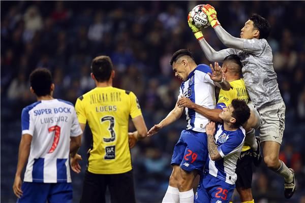 جانب من المباراة