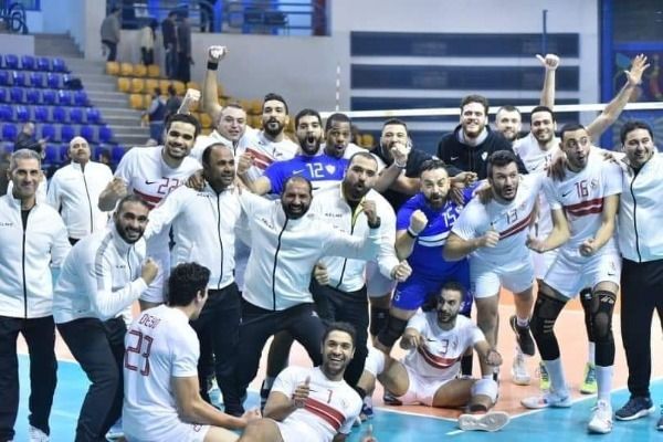 فريق الطائرة بالزمالك