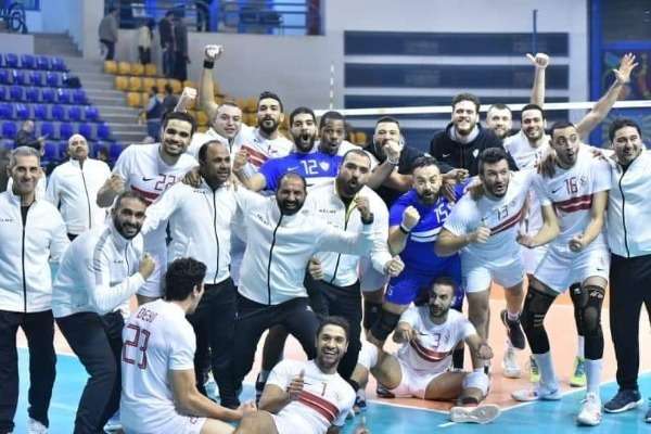 فريق الطائرة بالزمالك