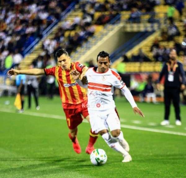 من لقاء السوبر الإفريقي الأخير