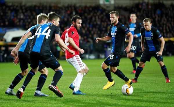 مانشستر يونايتد وكلوب بروج