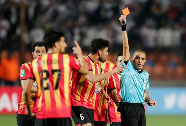 طرد لاعب الترجي