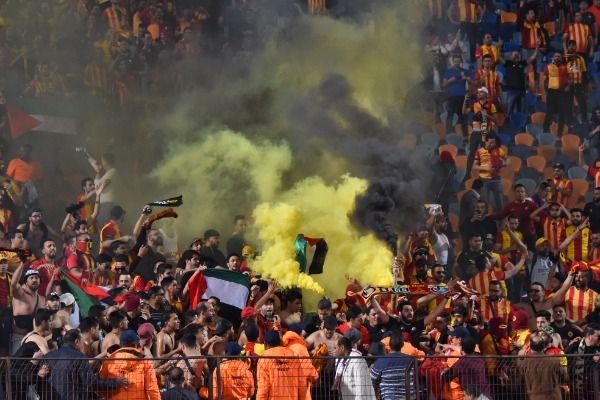  جمهور الترجي اليوم في ستاد القاهرة 