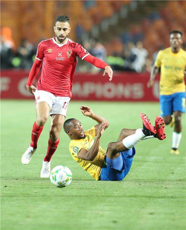 من مباراة الأهلي وصن داونز