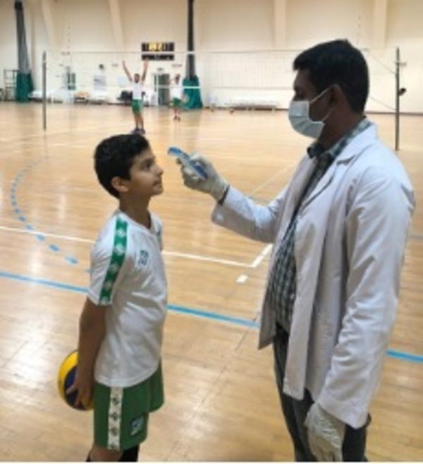 جانب من الفحوصات