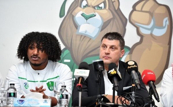 فلادان ميلويفيتش بالمؤتمر الصحفي