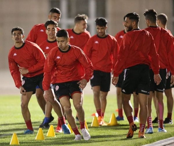 من تدريبات منتخب تونس للشباب اليوم 