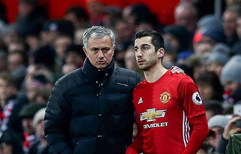 هنريك مخيتاريان و جوزيه مورينيو