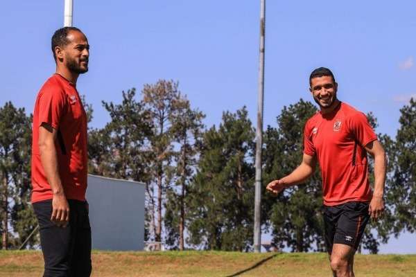 من تدريبات الأهلي