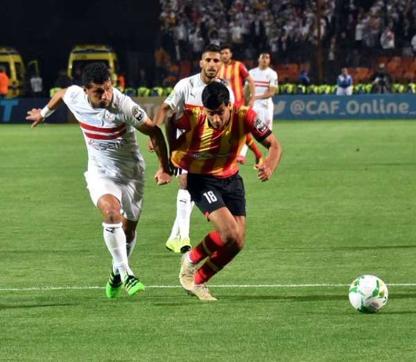من لقاء الذهاب بين الزمالك والترجي