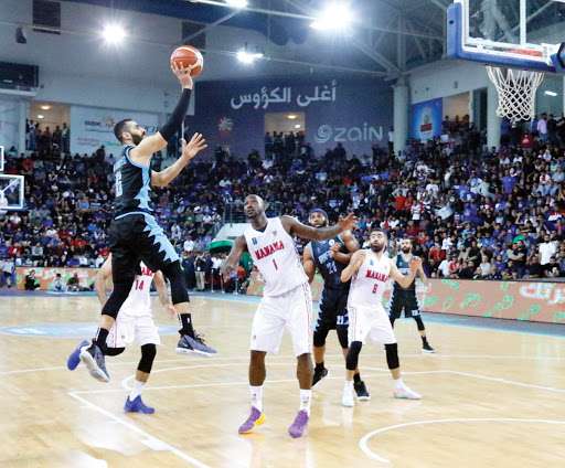 من منافسات دوري السلة