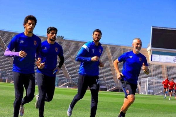 من مران الأهلي 