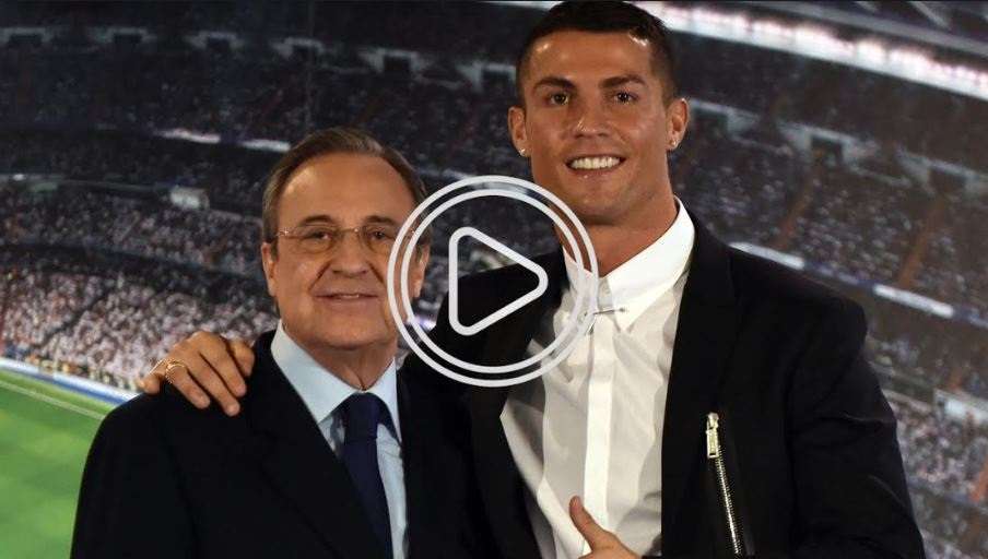 كريستيانو رونالدو وبيريز