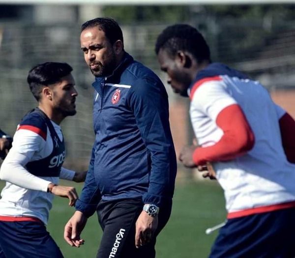 الزواغي خلال التدريبات