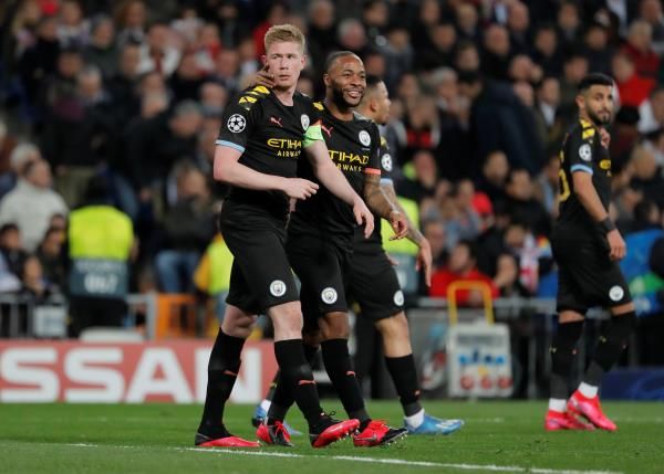 لاعبو مانشستر سيتي