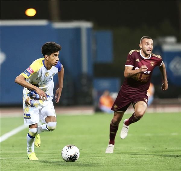 جانب من المباراة