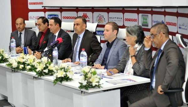 من المؤتمر الصحفي لوديع الجريء 