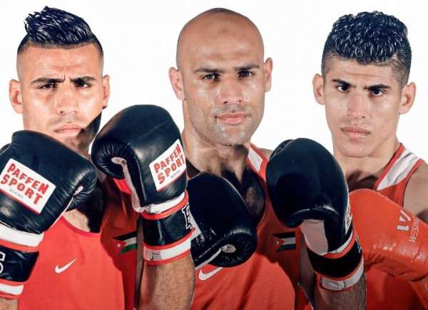 ثلاثي منتخب الأردن للملاكمة