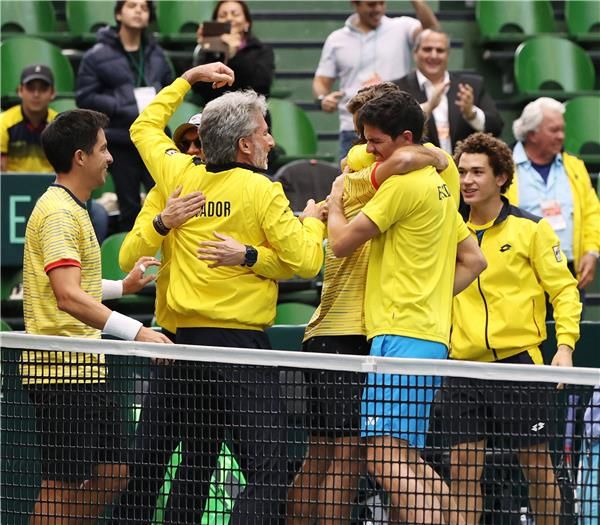 لاعبو الإكوادور