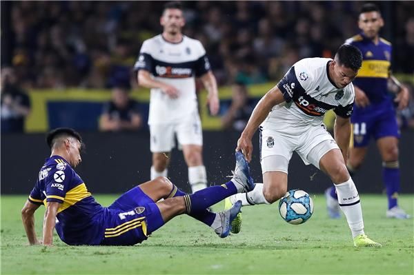 جانب من المباراة