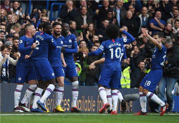 لاعبو تشيلسي